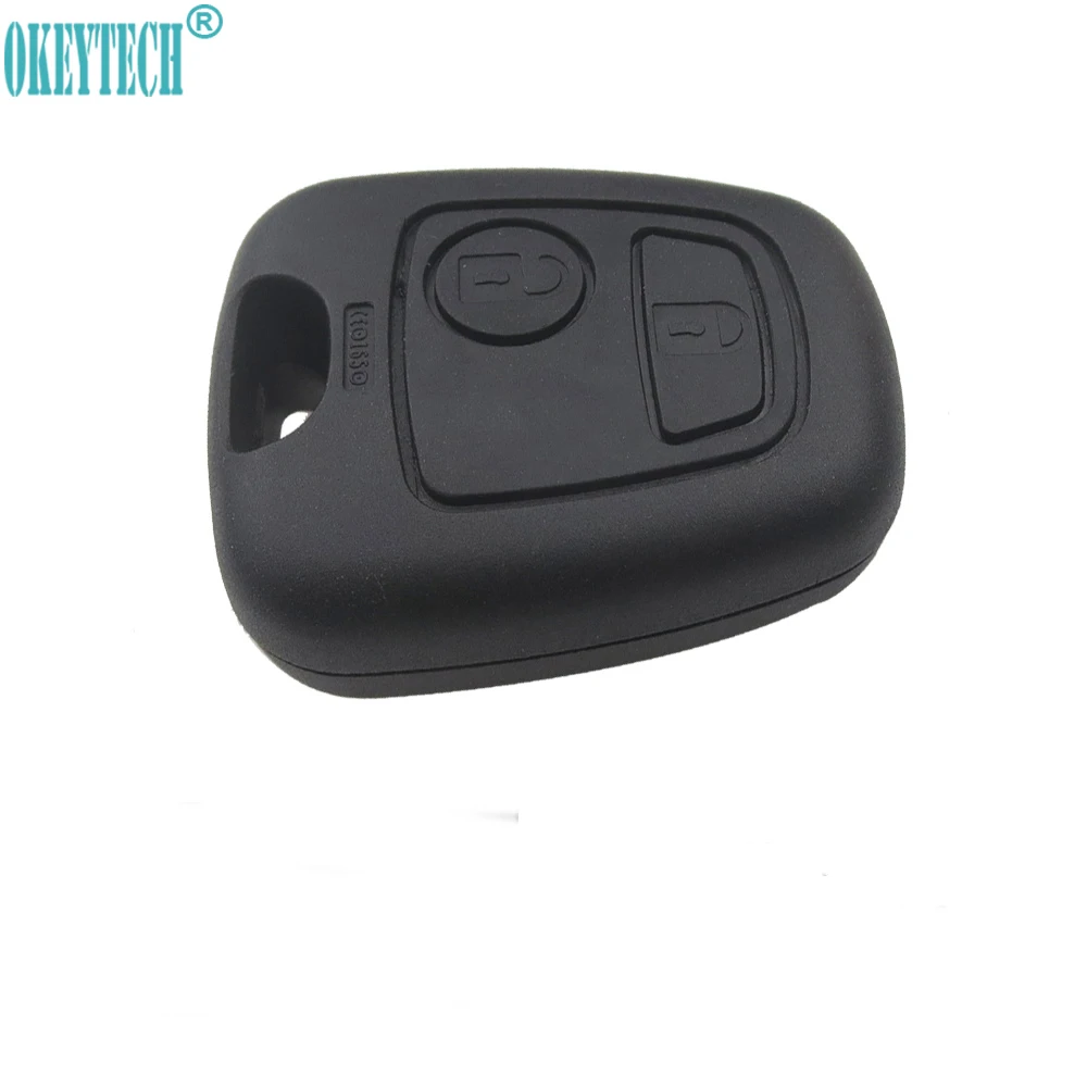 OkeyTech для Peugeot 206 307 407 БЕСКЛЮЧЕВОЙ вход сменный корпус 2 кнопки дистанционный