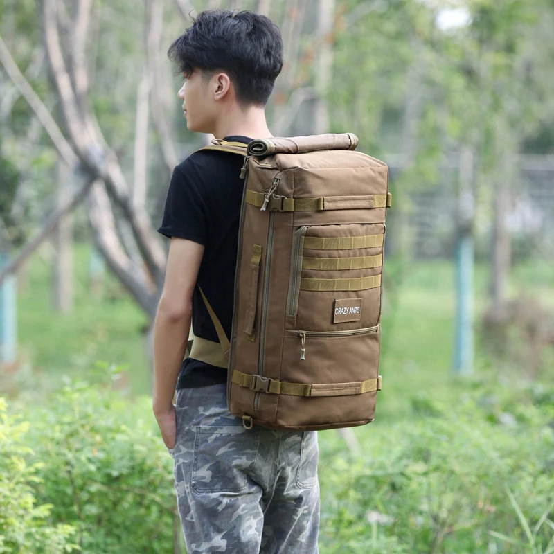 

Multifunction Men's Outdoor Travel Big Tactical Backpack Camping Rucksack Camouflage Mountaineering Bag Military Hiking Backpack
