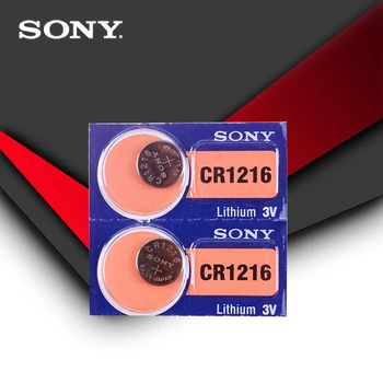 

2pc Sony 100% Original 1216 CR1216 3V lithium Battery Button Cell Coin Battery MADE IN JAPAN