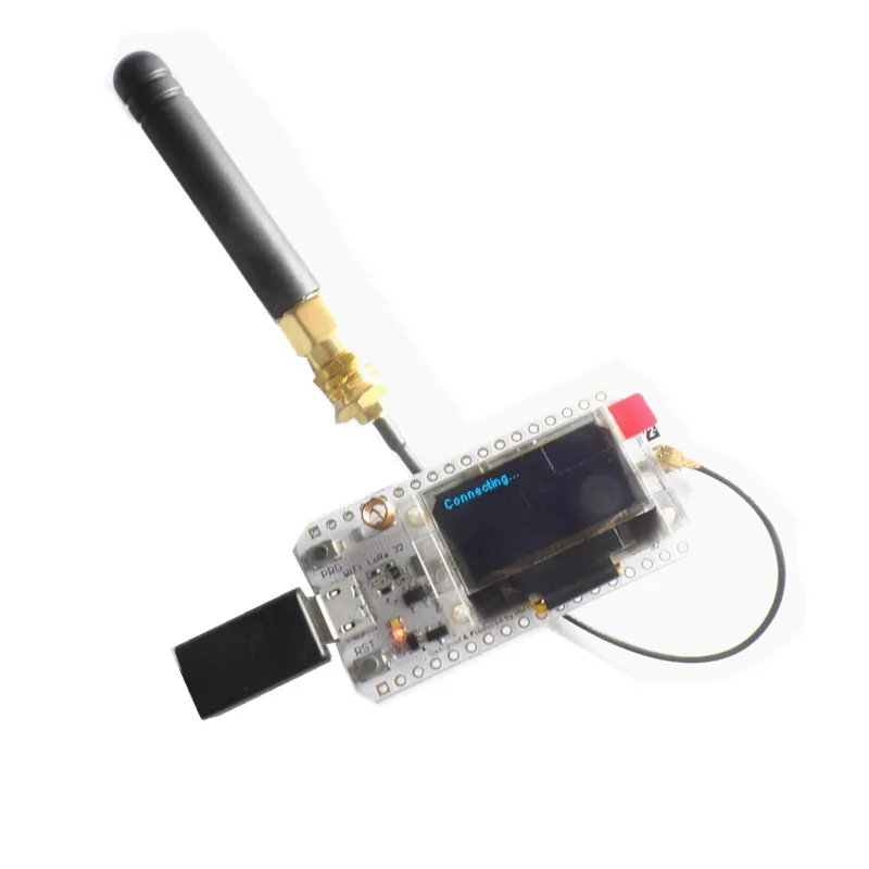 2 шт. 868 мГц-915 мГц SX1276 ESP32 Lora 0.96 дюймов синий OLED Дисплей Bluetooth WI-FI Lora комплект 32 совет по развитию для Arduino