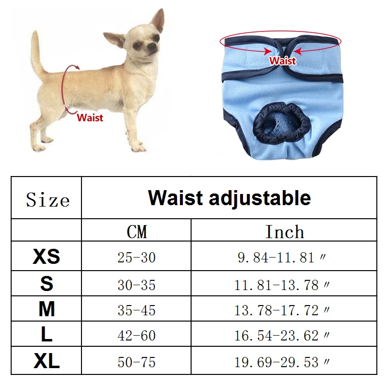 Физиологические штаны для домашних животных для женщин, маленьких собак, щенков, моющиеся прочные подгузники для собак, нижнее белье, гигиенические короткие подгузники, нижнее белье для домашних животных