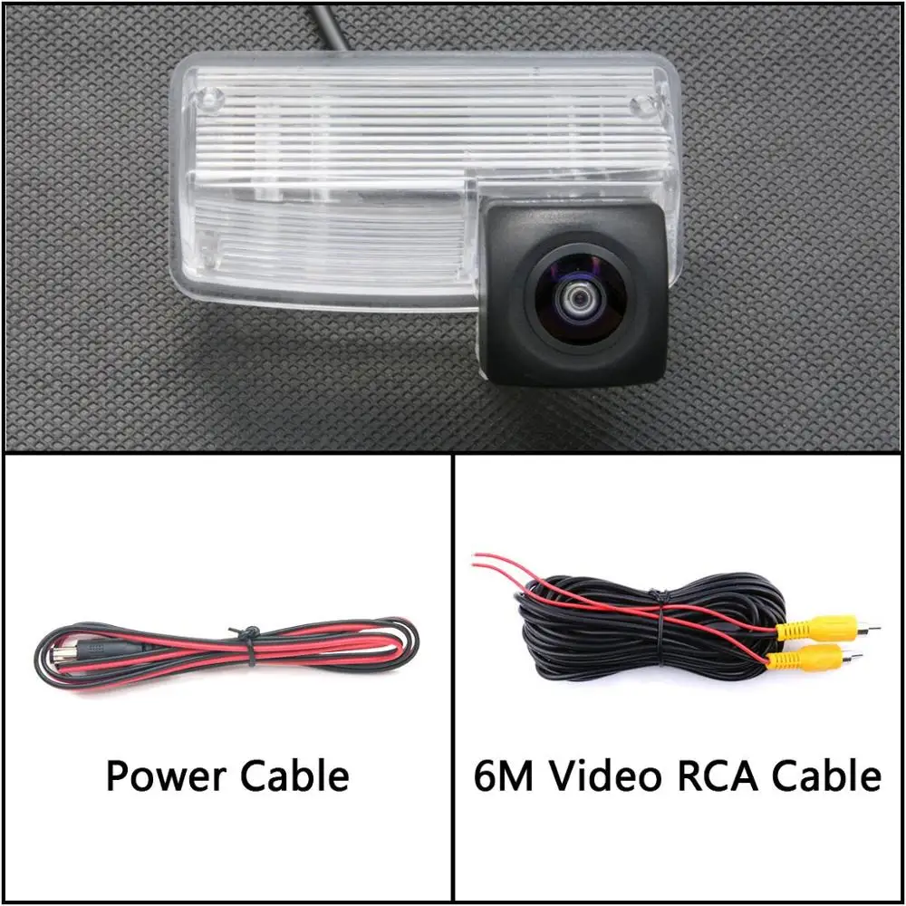 Camera Only 175 градусов HD камера заднего вида Камера для Toyota Avanza Reiz 2010 2011 2012 2013 Corolla E120/E130 Vios Стоянкы Автомобилей автомобиля монитор - Название цвета: Camera Only