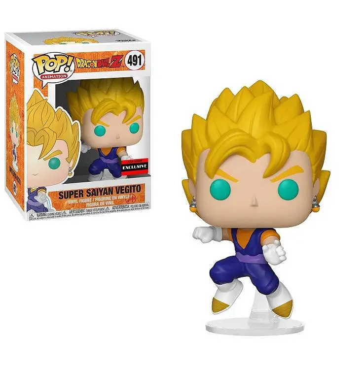 Funko Pop Dragon Ball Супер SAIYAN GOKU Коллекционная модель игрушки FRIEZA GREAT VEGETA APE фигурка мальчика игрушка