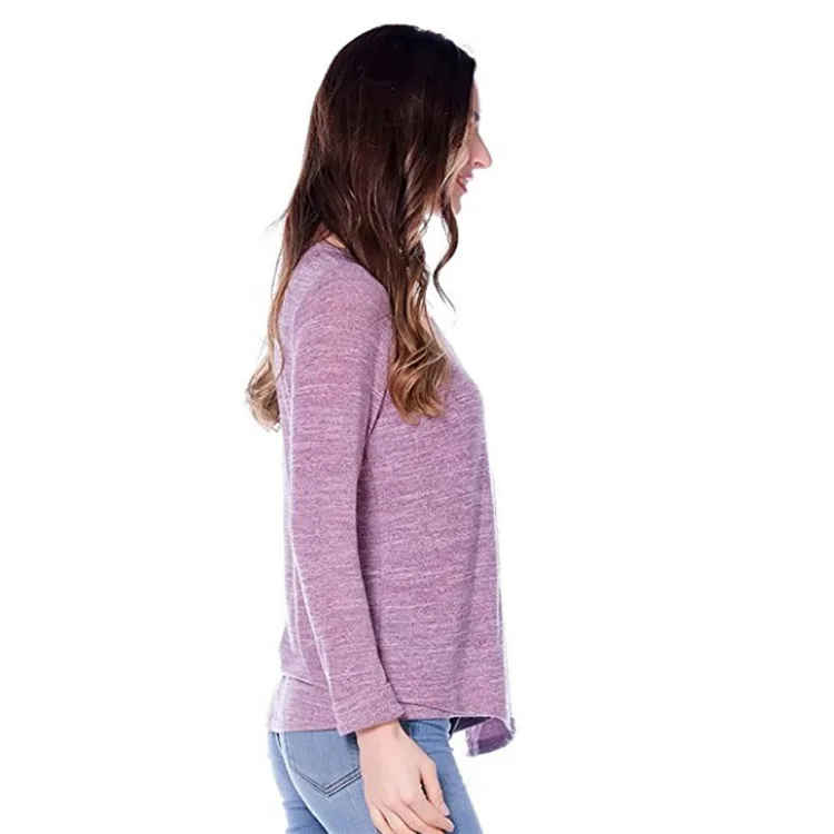 Winter Autumn Fashion Maternity Clothes long sleeve pregnancy T-shirt Breastfeeding Clothes for Pregnant Women Nursing tops (9)