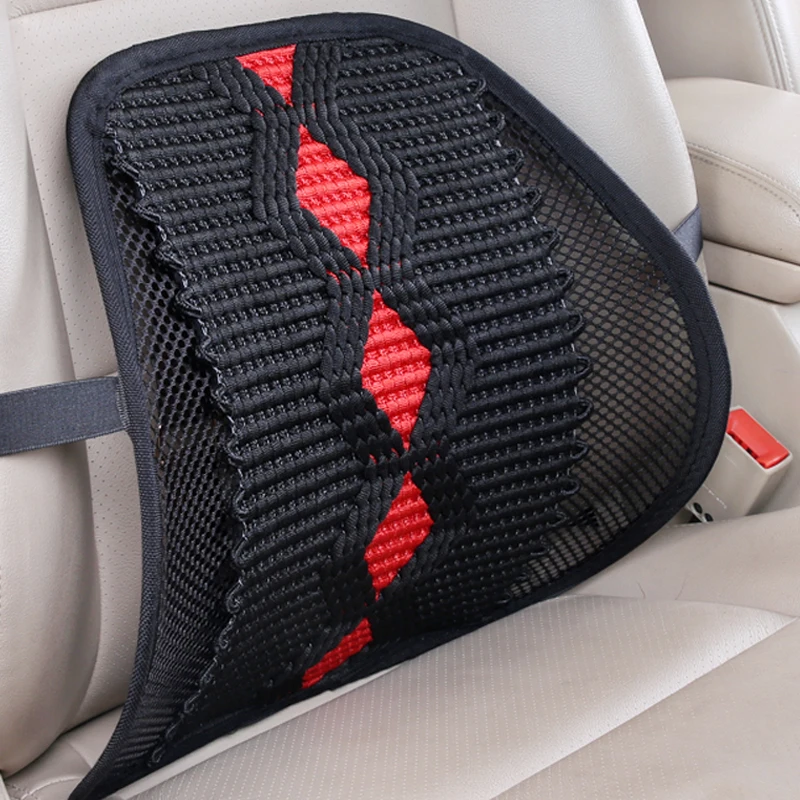 

Waist protecting cushion for automobile Office vehicle seat lumbar support high-quality comfortable breathable silk material