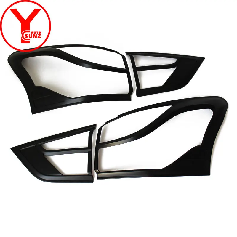 2013-2016 black body kits cover For ISUZU MU-X 2014 2015 2016 car styling auto accessories parts AB