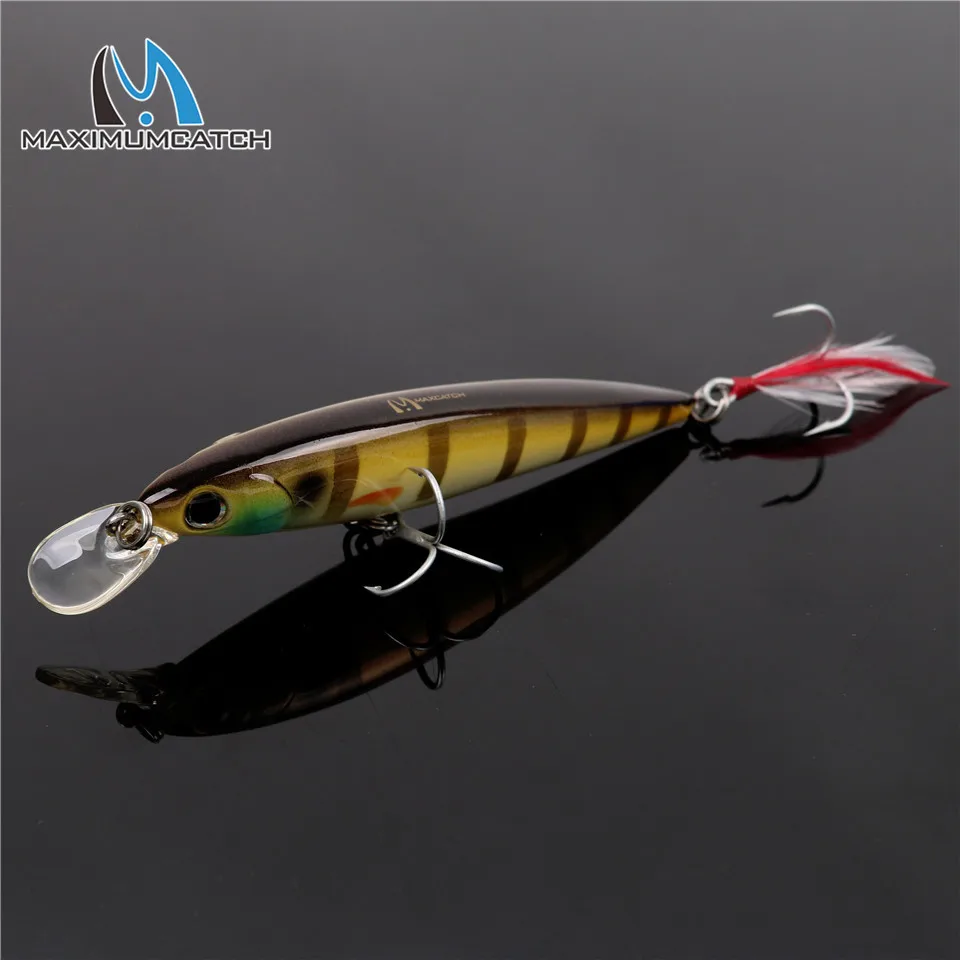 Maximumcatch Top Water Minnow Бас Рыболовные Приманки 95 мм/11 5 Гард рыболовные приманки с VMC