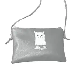Модные женские Cat конверт, сумка клатч сумка мешок монет мешок мобильного телефона сумка-конверт сумка # ж © ж