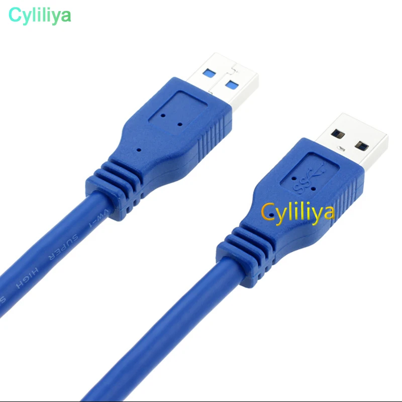 100 шт./лот USB3.0 USB 3,0 A Тип папа-папа M/M USB удлинитель AM-AM 4,8 Гбит/с Поддержка USB2.0 0,6 м 1 м 1,5 м 3 м 1,8 м