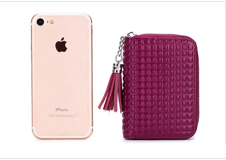 Women genuine leather wallet 10