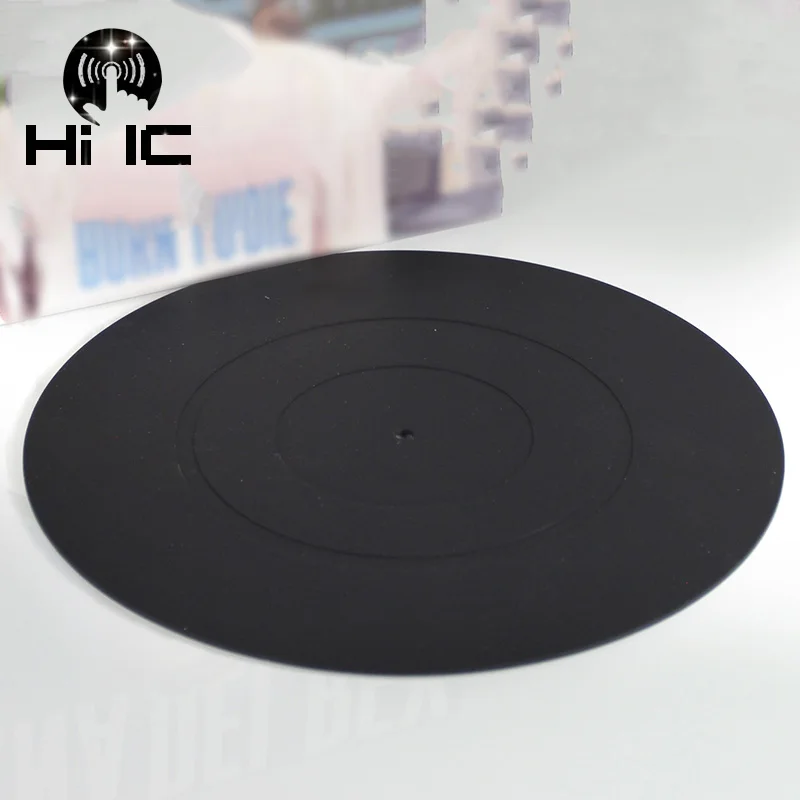 12 Inches Lp Silicone Pad Rubber Mat Anti Static Record Mat For