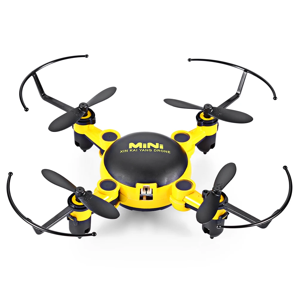 Складная мини RCdrone 2 4G 4CH 6 оси гироскопа беспилотный Дрон удержания высоты