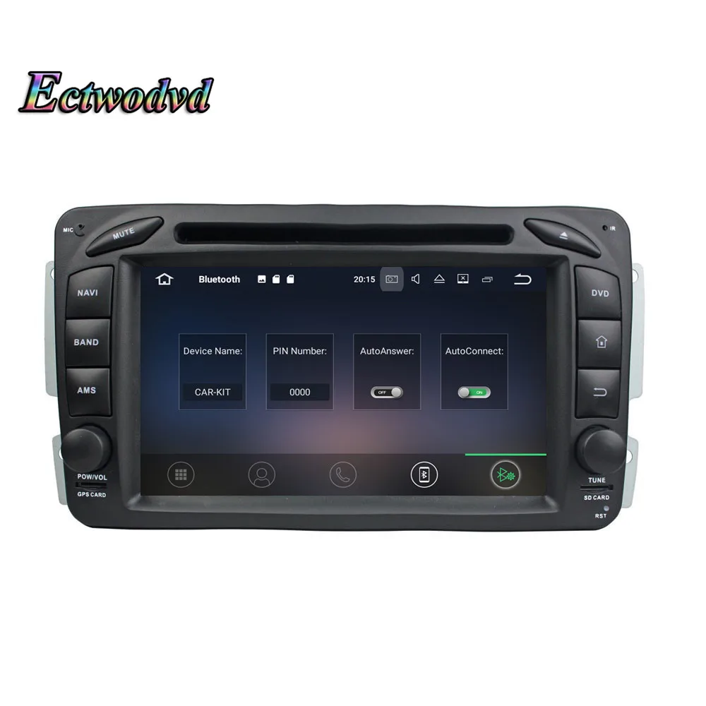 Flash Deal Ectwodvd Octa Core Android 9.0 Car Multimedia DVD Player for Benz E-Class W210 (1998-2001) for Benz A-Class W168 (1998-2001) 19
