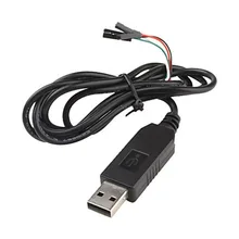 Кабель PL2303 PL2303HX с USB на TTL 4 контактный модуль RS232 последовательный