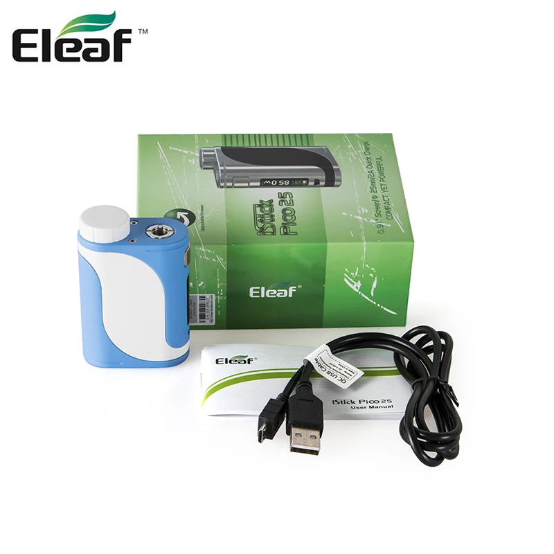 Оригинальная электронная сигарета Eleaf iStick Pico 25 боксмод 85 Вт istick работает от