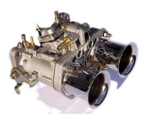 Карбюратор Carb weber 48 IDF с хромированными рожками воздуха|carburetor 48|carburetor idfcarburetor |