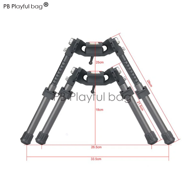 

2019 new carbon fiber toy tactical foot infrared camera external shooting telescopic lighting shooting support gel ball gun JD7