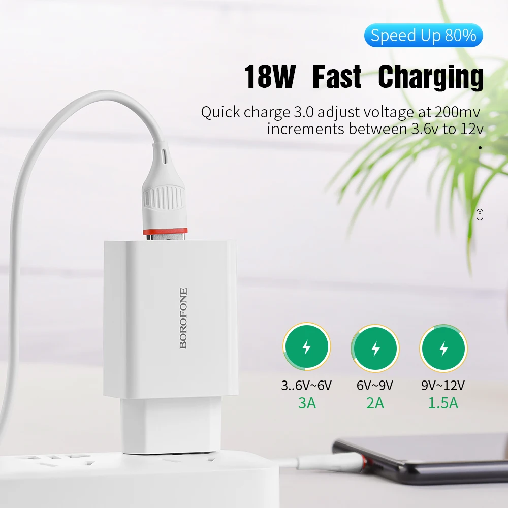 18 W سريعة تهمة 3.0 سريع الهاتف المحمول شاحن الاتحاد الأوروبي التوصيل شاحن usb حائطي محول ل فون سامسونج هواوي Xiaomi QC3.0