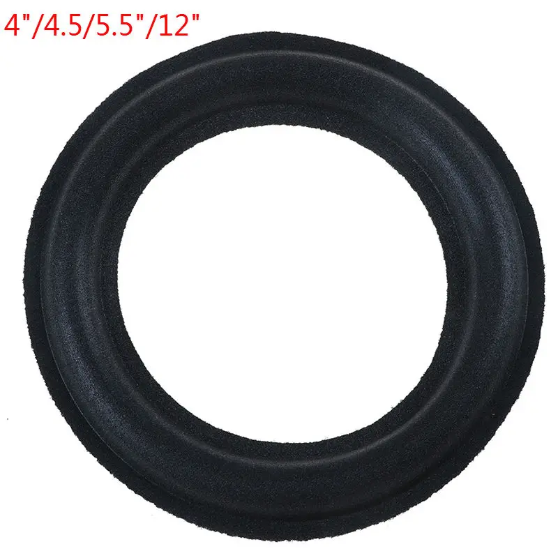 

Hot 1pcs 4/4.5/5/5.5/12 Inch Speaker Foam Surround Foam Edge Sponge Speaker Repair Parts Accessories Audio Active Speakers