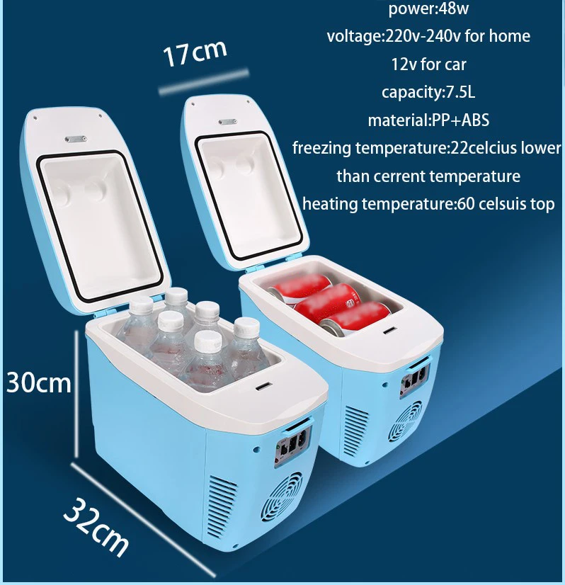EDTID мини-холодильник, портативный автомобильный бытовой электрический холодильник, автомобильный дорожный ящик-кулер для напитков, морозильная камера, грелка 220 л, 12 В, 240-в, ЕС