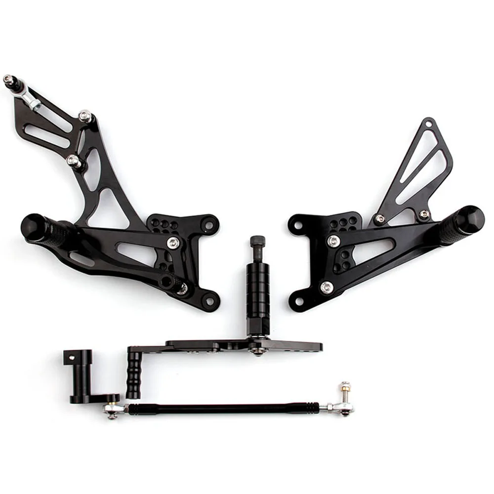 CNC Алюминиевые Регулируемые Rearsets подножки для Yamaha YZF-R1 YZF R1 2004 2005 2006