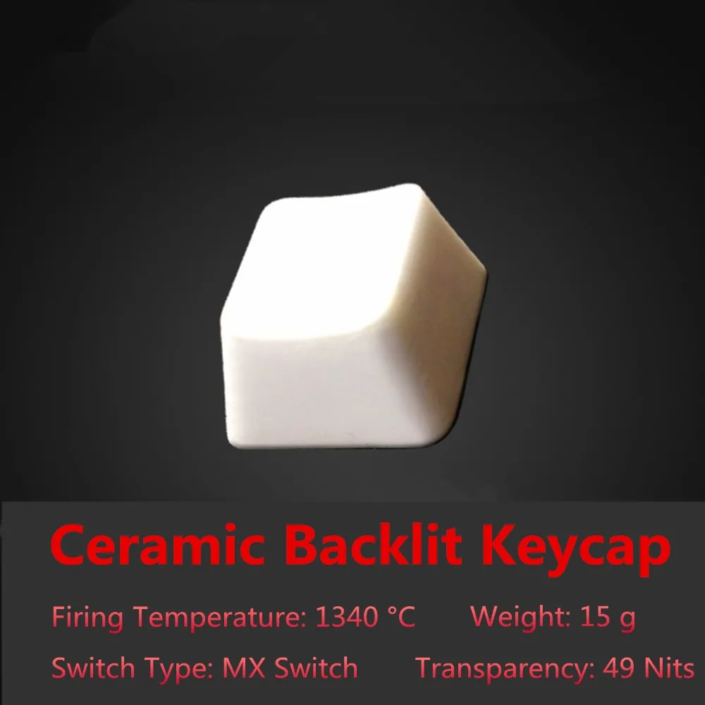 

Handmade Ceramic R4 OEM Keycap Keycaps Artisan Backlit Key Cap For Cherry MX Gaming Mechanical Keyboard