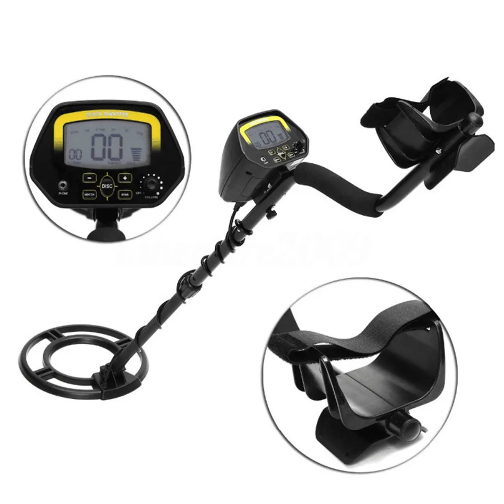 

Underground Metal Detector Portable 9V Gold Detectors Treasure Hunter Gold Treasure Finder LCD Display Industrial Metal Detector