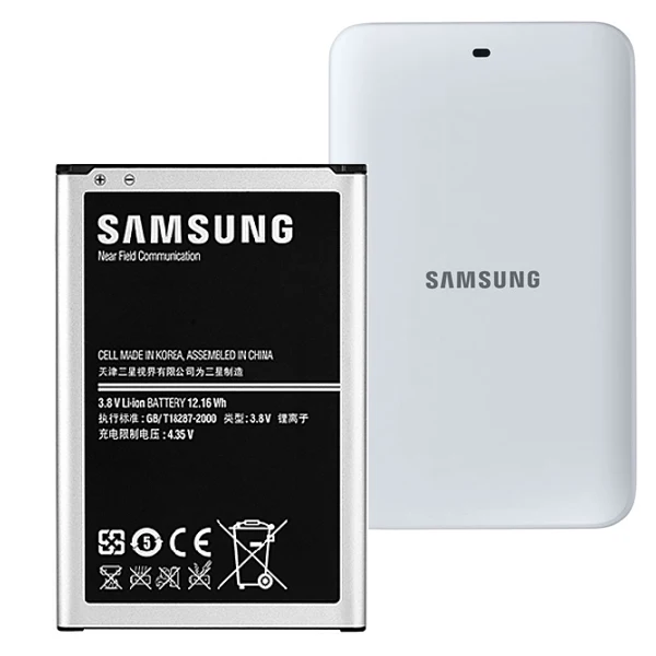 

100% Original Replacement Battery B800BE B800BC + Cradle Dock Charger FOR Samsung GALAXY Note3 N9006 N9005 NOTE 3 3200mAh NFC