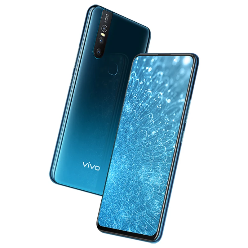 Мобильный телефон Vivo S1, 6,53 дюймов, 6 ГБ ОЗУ, 256 Гб ПЗУ Helio P70, четыре ядра, 3940 мАч, Android 8,1, смартфон