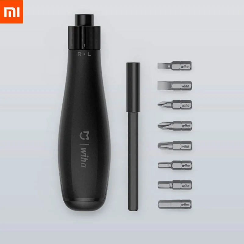 

Xiaomi Mijia Wiha 8 in 1 Screwdriver Kit Multi-function Steel Screwd Bits with Extension Rod Magnetic Adsorption Repair Tools