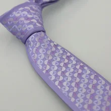 Yibei Coachella Галстуки жаккардовая Сирень узкий галстук границы в горошек диагональные полосы Gravata Седа Тонкий Тощий узкий Для мужчин шеи Галстуки