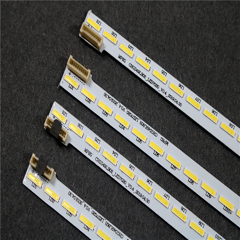 

100%new for changhong 49 "TV backlight bar is suitable for UD49C6000ID screen: m490u13-e1-l60 lamp 536MM long 9-pin socket