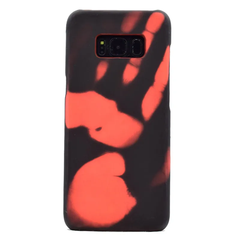 

Rondaful new Thermal Mobile Phone Protective Cover Temperature Change Phone Protective Case for Samsung s7/s8