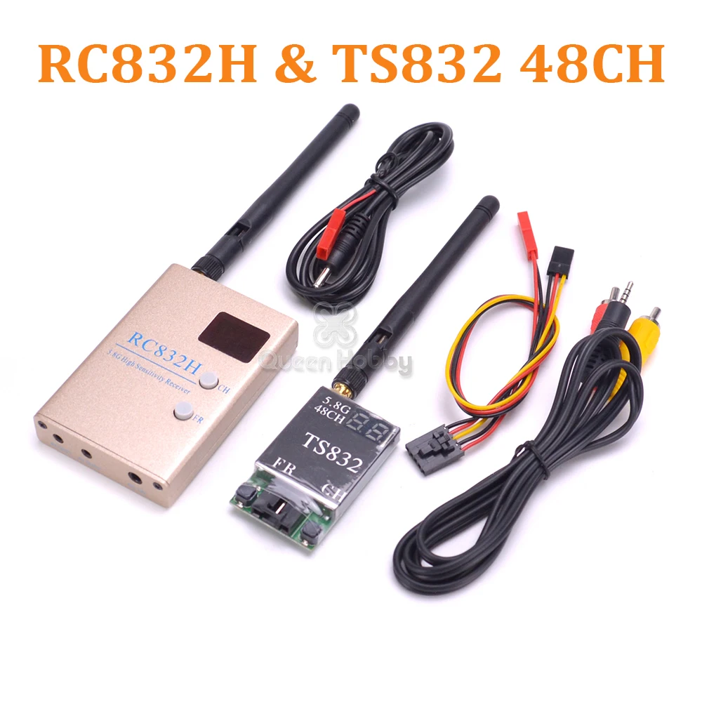 FPV 5.8G 5.8Ghz 600mW 48 Channels TS832 RC832 RC 832 Wireless AV