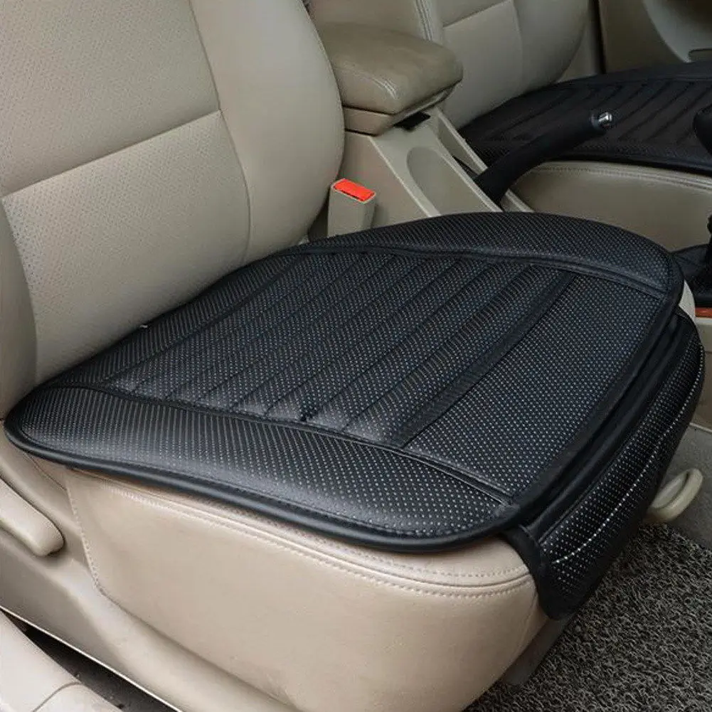 

New General Car Seat Cushions Universal Non-rolling Up Pads Single Non Slide Not Moves Bamboo-carbon Auto Seat Covers