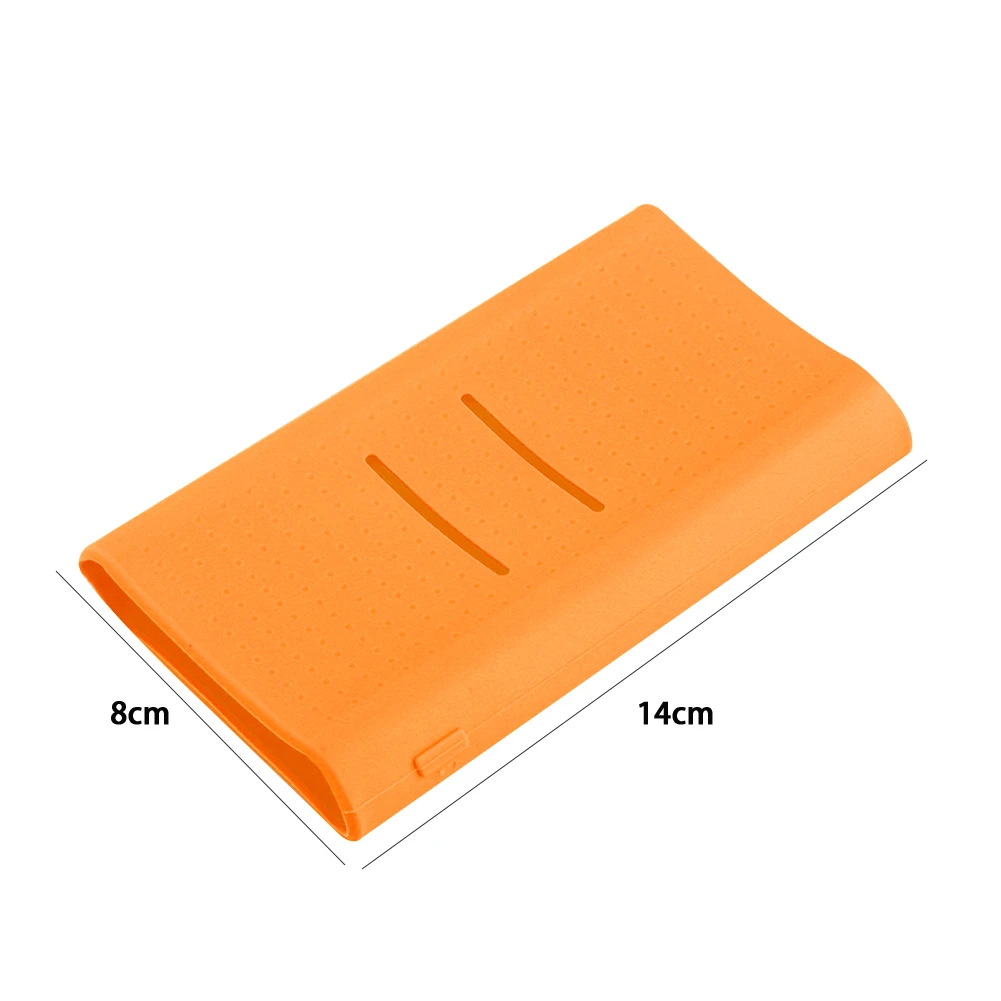 لينة سيليكون حالة وقائية ل Xiaomi قوة البنك 5000 10000 20000 mAh بطارية محمولة خارجية حزمة المطاط قذيفة غطاء