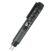 Nowy płyn hamulcowy długopis testowy z 5 LED narzedzia samochodowe narzędzie diagnostyczne mini płyn hamulcowy tester tanie tanio CN (pochodzenie) Przyrządy do testów sc040