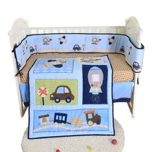 Wove Technics и 4 шт количество детский спальный набор с одеялом простыня занавеска бампер