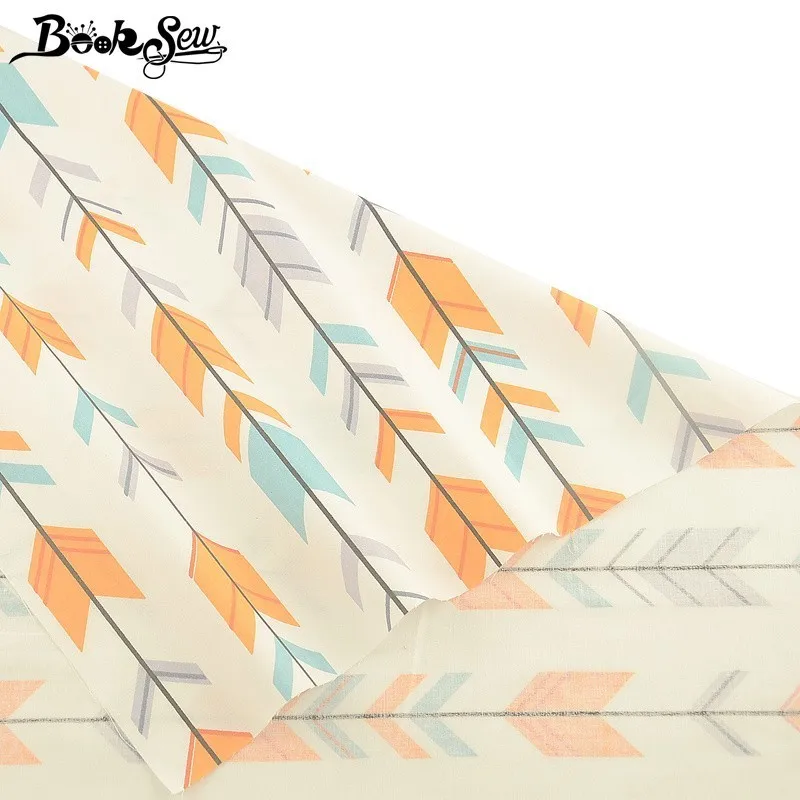 Booksew 100% хлопок Twill Ткань метров Telas Por Metro Home Tissu Сделай Сам Одеяла Детские простыни