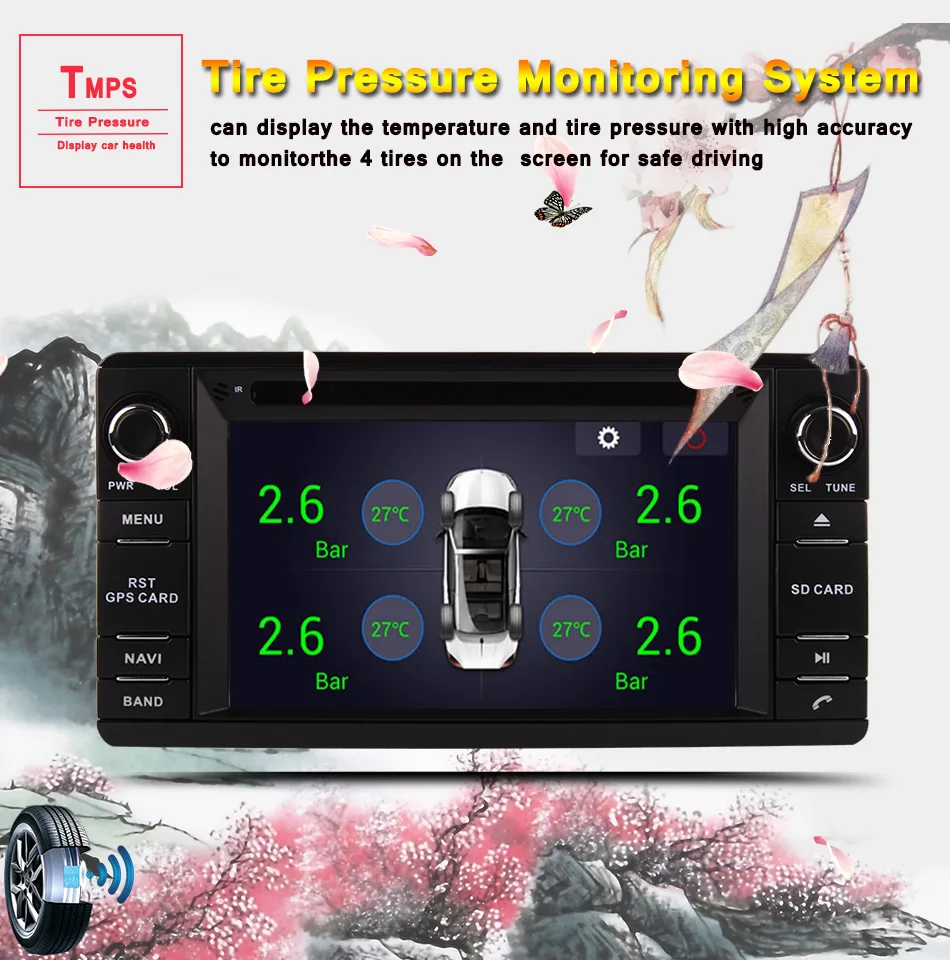 Flash Deal 2 Din 1024*600 Android 9.0 System 8 Core Car GPS DVD Head Unit for Mitsubishi Outlander Lancer ASX Pajero 2013 - 2016 Multimedia 17