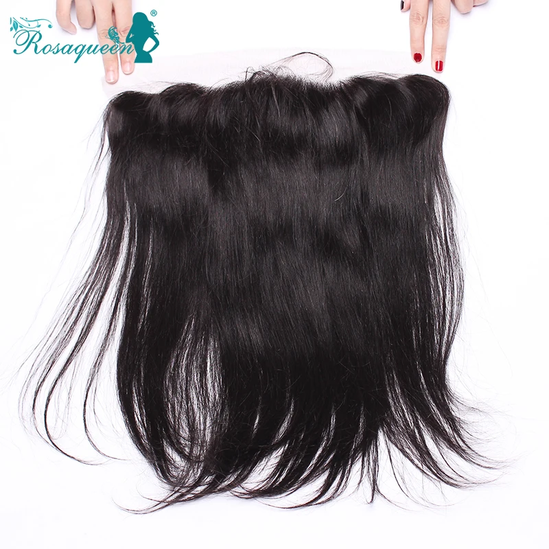 

8A Straight Lace Frontal Closure Peruvian Lace Frontal Full Frontal Lace Closure 13x4 Ear to Ear Lace Frontals With Baby Hair