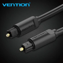 Vention Digital Optical Audio Cable Toslink Gold Plated 1m 2m 3m SPDIF Coaxial Cable for Blu-ray CD DVD Player Xbox 360 PS3 TV