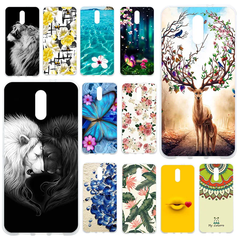 

TAOYUNXI Phone Cases For Doogee BL5000 Case Silicone Cover For DOOGEE BL5000 Soft TPU Cover Painted case bag Fundas Bumper