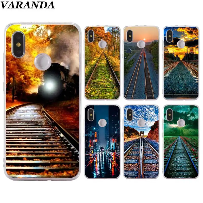 

The railway A train Silicone case for Xiaomi Redmi 7 6A 5A Note 5 6 7 Pro 4X S2 GO Mi 8 A1 A2 Lite Play TPU Soft Phone case