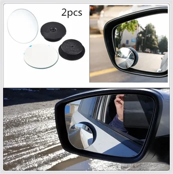 

2pcs car motorcycle small round glass blind spot mirror parking assist for Kia KND-4 Spectra5 Spectra Rio5 Multi-S Amanti Opirus