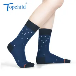 Topchild ночное небо Звезда зимние толстые теплые носки Повседневное мужские носки Бизнес мужские носки удобная высокого качества