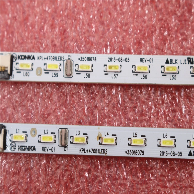

FOR konka LED47R5500PDFED Article lamp KPL+470B1LED2 35018078 35018227 1piece=60LED 525MM