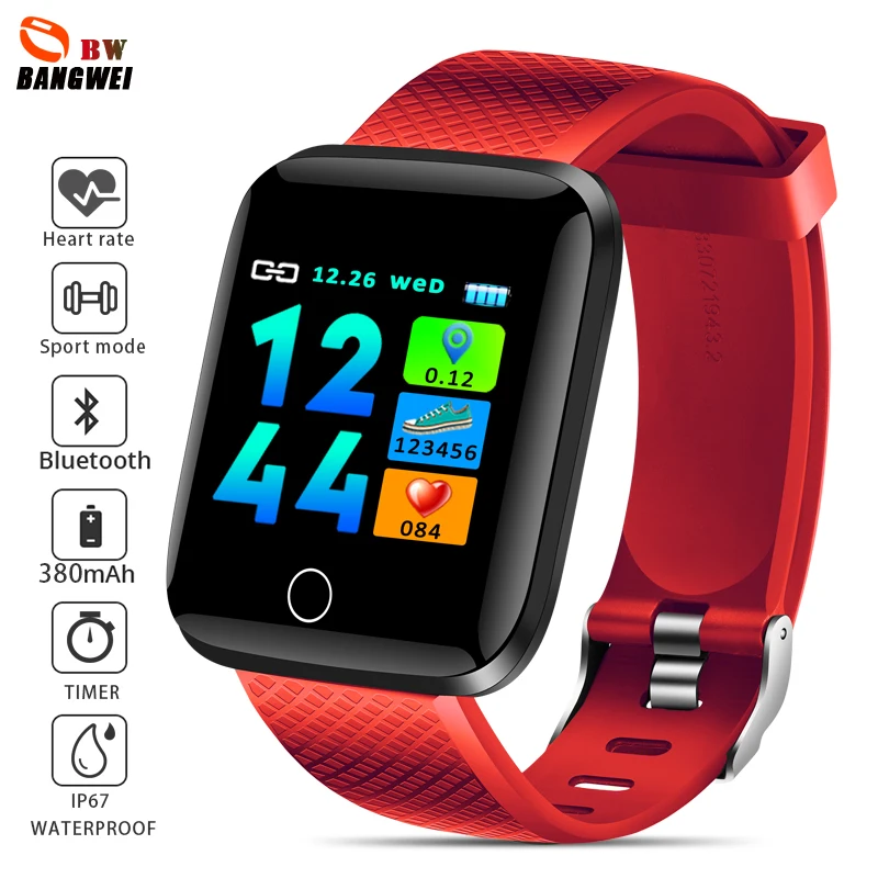 

Smart Watch Women Blood Pressure Waterproof Smartwatch Men Heart Rate Monitor Fitness Tracker LED Watch Sport For Android IOS