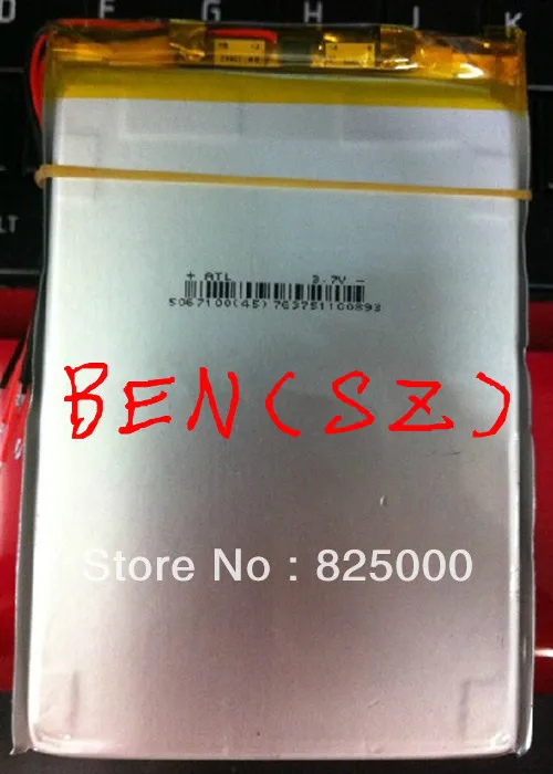 3,7 в 4000 мАч(литий-ионный полимер) литий-ионный для 8 дюймов, 9,7 дюймов планшетных ПК 3665125 аккумуляторов