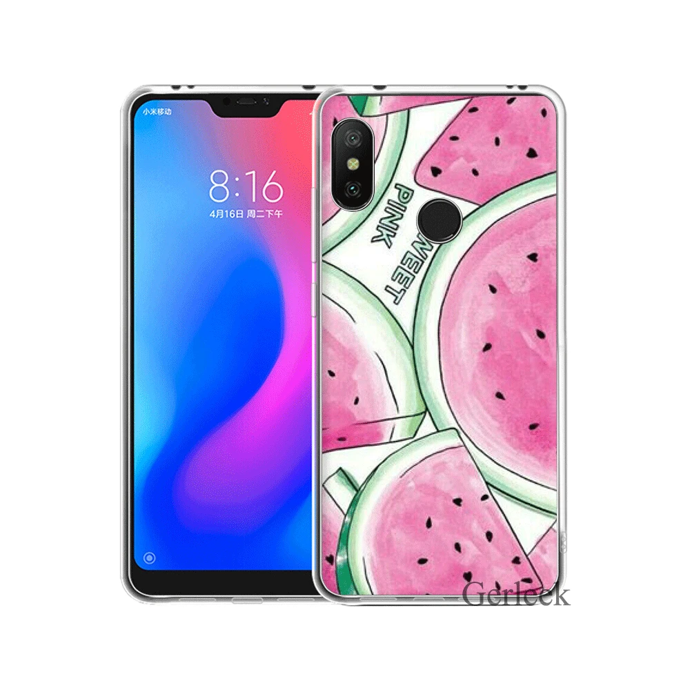Desxz арбуз Клубника Лимон чехол для телефона Redmi 3 S 4 4A 4X5 5A 6 6A S2 Pro премьер плюс